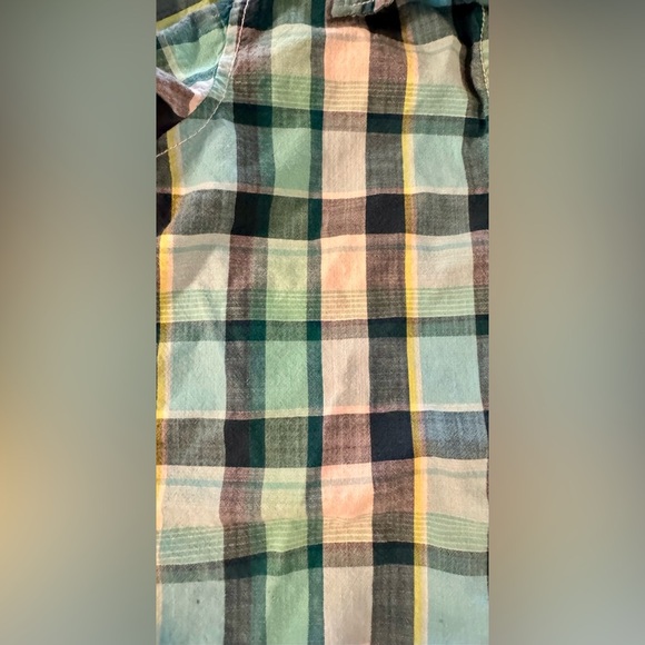 OshKoch- Boys - Colorful Plaid Button Down Long Sleeve, Size 5 - Picture 4 of 4